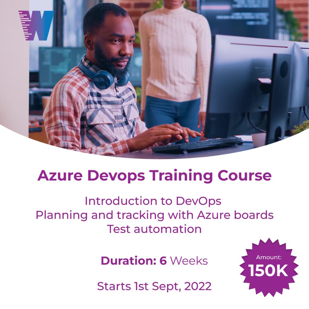 Walure_'s tweet photo. We would be starting our Azure Devops full course on the 1st of September.l 💃💃💃
Send a DM now to enroll for the course
#WalureCapital
#walureacademy @azuredevops #AzureDevOps
#azure #azurewindow #azurecloud #azuredevops #azuredevopscourse #azuredeveloper https://t.co/ZZIgpLnNkU