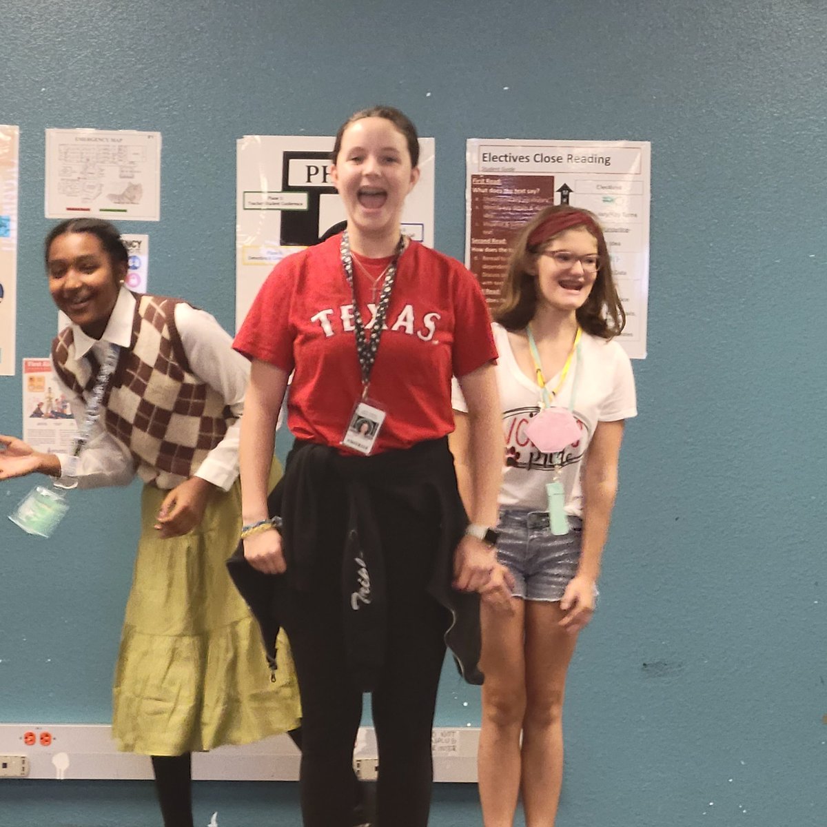 CTMSTheatre's tweet photo. It's been a great two weeks so far going over Theatre Basics! #fundamentals #WolfPackTheatre https://t.co/L0coPdN7Ny