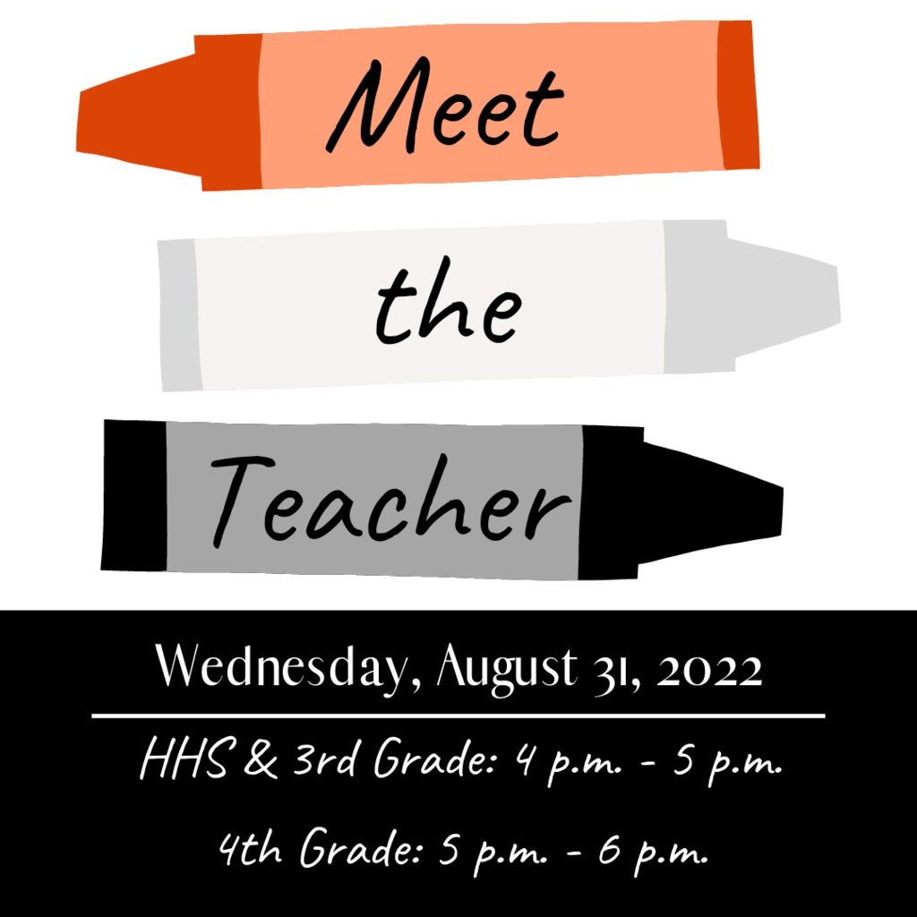 We look forward to seeing our 3rd, 4th, 9th, 10th, 11th and 12th grade families tonight!