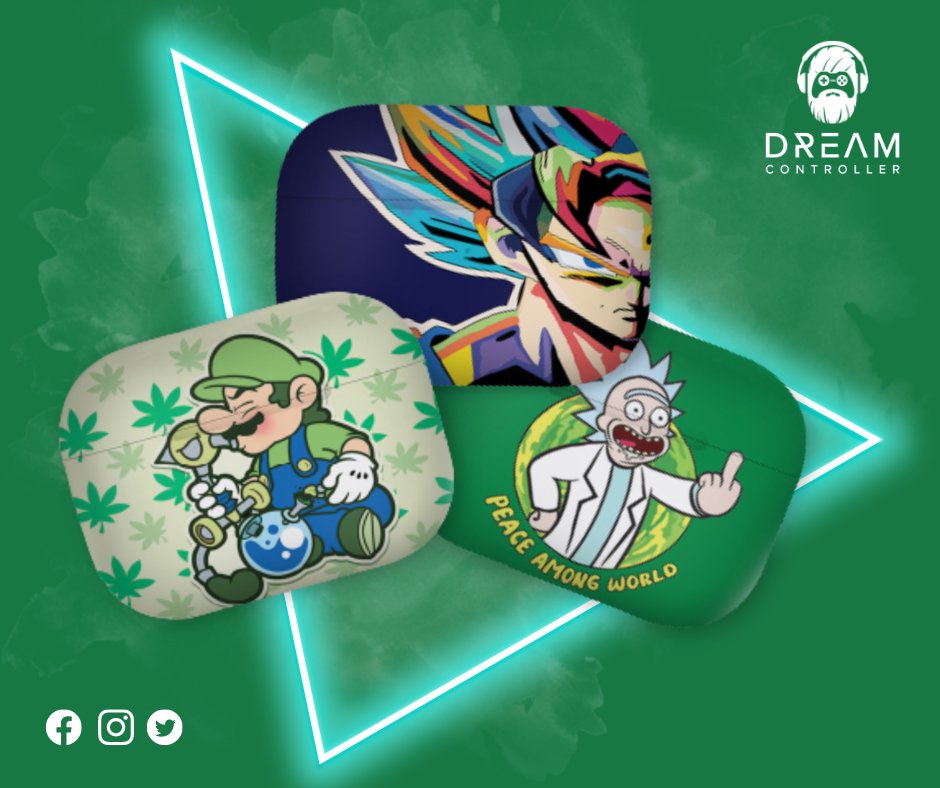 ControllerDream's tweet photo. Ready for the hunt. Game on♫
Make your gaming experience even better with custom-made AirPods. We have the best quality headbands for you. Click here👉 https://t.co/m7ZUWB1Voa  #airpods #bluetooth #gadgets #gameboy #accesories #custom #dreamcontroller https://t.co/LHYlDynWfr