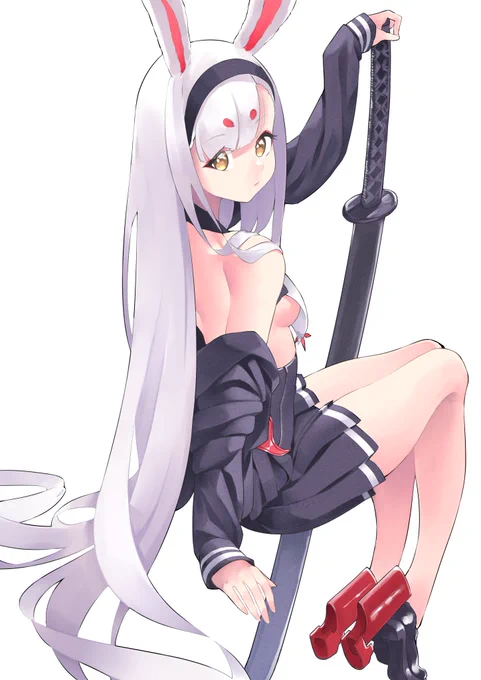 う～ん、肌色!!! #今月描いた絵を晒そう #アズレン 