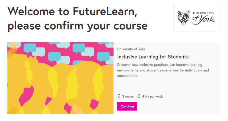 There is still time to apply for run 2 of our online <a href="/FutureLearn/">FutureLearn</a> course 'Inclusive Practice for Students'⏰📗

Develop your understanding of inclusive practice within HE and explore ways you can promote inclusion and belonging at your institution...

futurelearn.com/saml-enrolment…