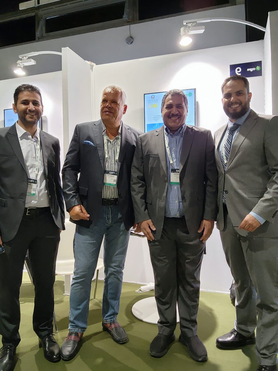 gccia's tweet photo. Eng. Ahmed Al Thagafi presented his paper on #poster_session in
#Cigre_Paris_Conference, titled:
(Field and laboratory Assessment for RTV Coated Insulator in Harsh Environments).
#GCCIA https://t.co/xKVbKDkIns