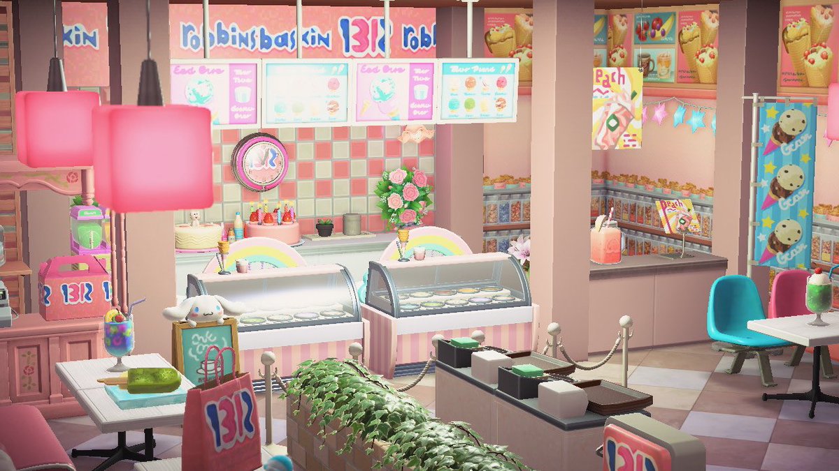 ayaaa_mori's tweet photo. サーティワンアイスクリーム
𝔹𝕒𝕤𝕜𝕚𝕟-ℝ𝕠𝕓𝕓𝕚𝕟𝕤💗💙🍨

#あつ森写真部 #ツクッター
#acnh #AnimalCrossing 
#ハッピーホームパラダイス
#島クリ #baskinrobbins
#動物森友會  #동물의숲　#あつ森 https://t.co/830nOOMb1Q