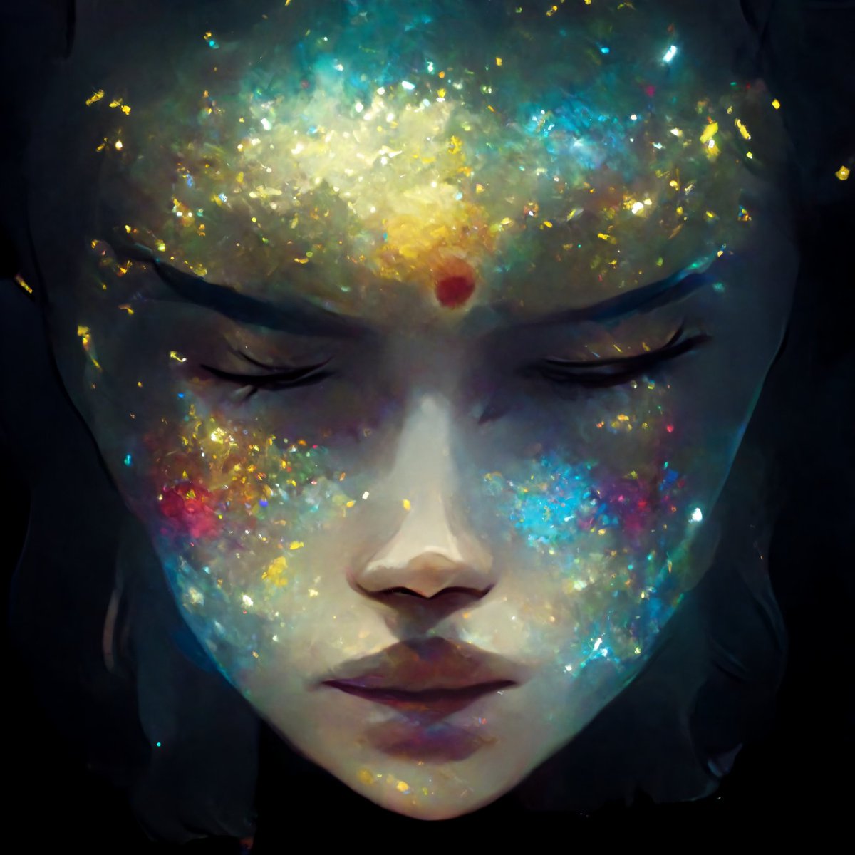 /imagine we all are beings in the glittering space

The Digital Dream, 2022 
#poësyden #midjourney #thedigitaldream #promptverse #promptverses #promptpoetry #promptpoems #promptisäkeet #promptirunot #promptirunous #aigeneratedart #sitespecificart #runopaikka #tarjahallberg