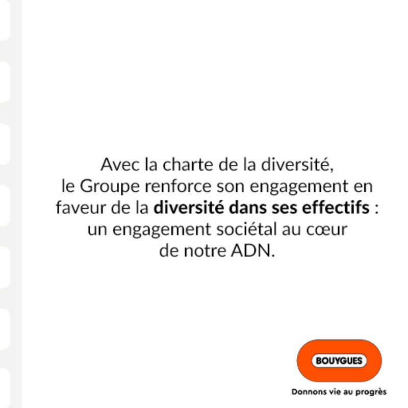 GroupeBouygues's tweet photo. [Cahier de vacances 🏖]

Attaché à une éthique sociale forte, le Groupe met un point d'honneur à permettre à tous ses collaborateurs de développer leurs carrières dans un environnement respectueux des différences avec @CharteDiversite 🤝

#BY4Diversity