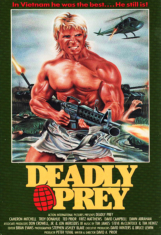 FilmMomatic's tweet photo. #NowWatching DEADLY PREY #DavidAPrior #TedPrior #TroyDonahue #CameronMitchell #FritzMatthews #DavidCampbell #LeoWeltman #SuzanneTara https://t.co/HynohXlkbZ
