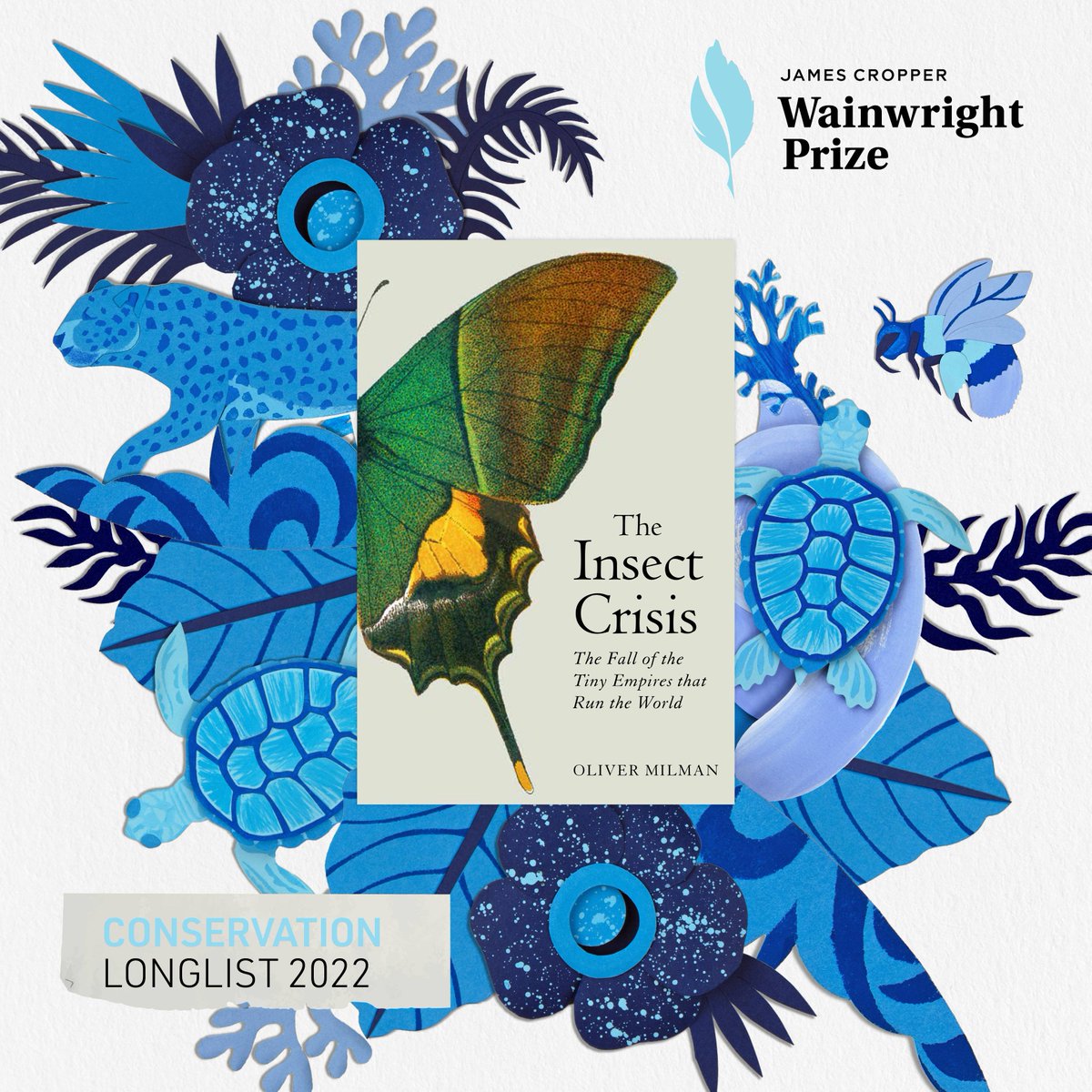AtlanticBooks's tweet photo. How would we live if insects no longer existed?
#TheInsectCrisis @olliemilman, out now 🦋
#WainwrightPrize22 #JCWP22
@paperhelen
Waterstones:
https://t.co/q8DTTZh2n5
Bookshop:
https://t.co/snBvhxnM0R https://t.co/BsQLMfBwHF