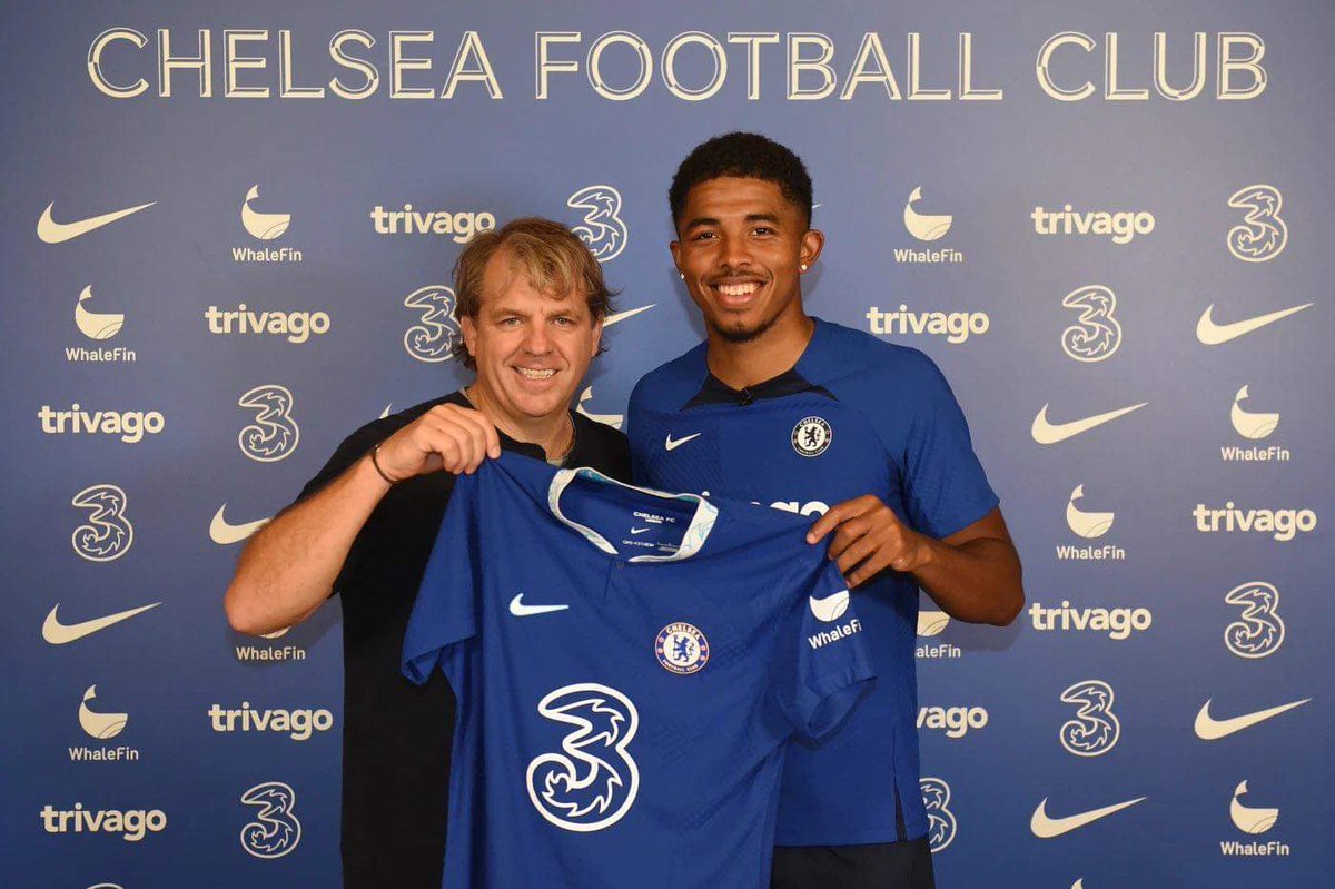 Foot360prime's tweet photo. Wesley Fofana quitte Leicester City et signe à Chelsea contre 82M€. https://t.co/JYXBIWbRhE