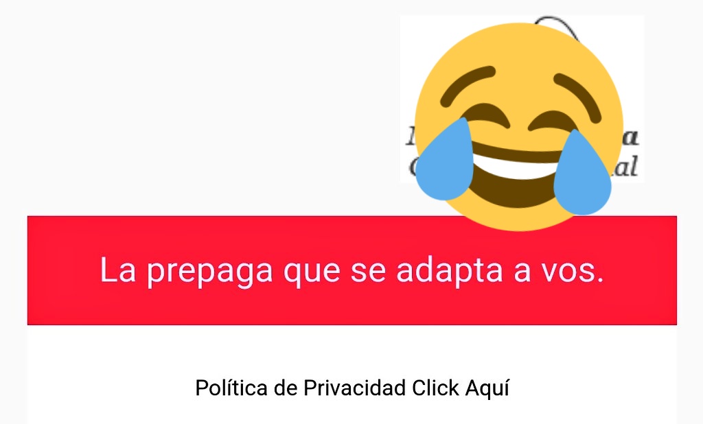 agoalegre's tweet photo. Me mata que #prevencionsalud te tire un mail que va a aumentar todas sus tarifas, y termine el mail con el slogan más errado del mundo https://t.co/YMXVk7GqV5