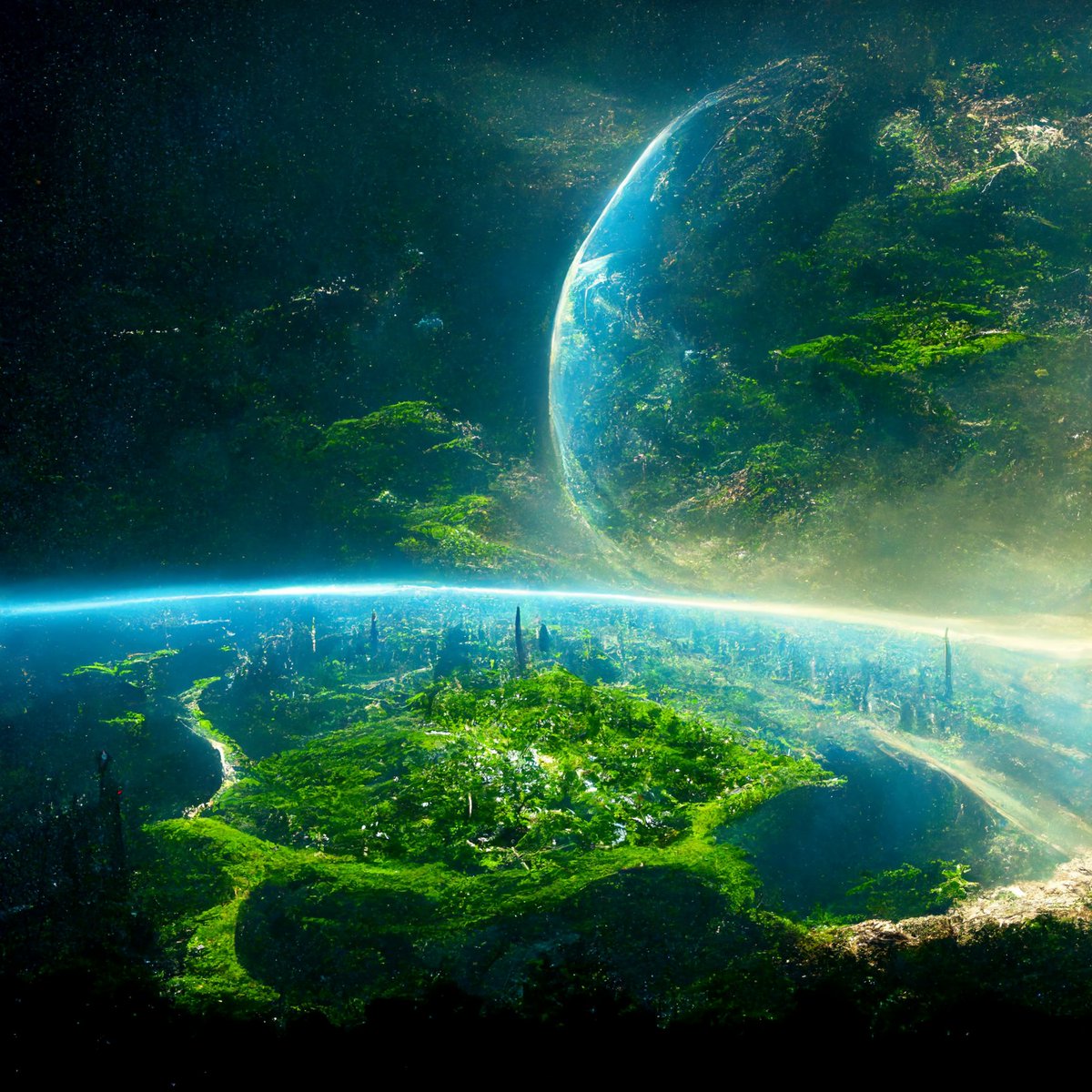 /imagine the future of the planet Earth

The Digital Dream, 2022 
#poësyden #midjourney #thedigitaldream #promptverse #promptverses #promptpoetry #promptpoems #promptisäkeet #promptirunot #promptirunous #aigeneratedart #sitespecificart #runopaikka #tarjahallberg