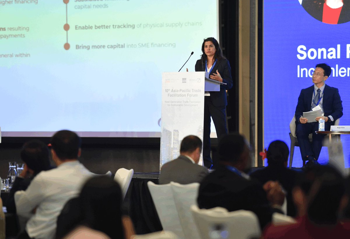 incomlend's tweet photo. Our Head of Origination, Sonal Priyanka, Shares with Asia-Pacific Trade Facilitation Forum what some of the greatest challenges are that SMEs face today as they accelerate their trade journey. 

https://t.co/xU5e5p66se 

#incomlend #tradefinance #aptff2022 #invoicefinancing https://t.co/6U4DKRRMye