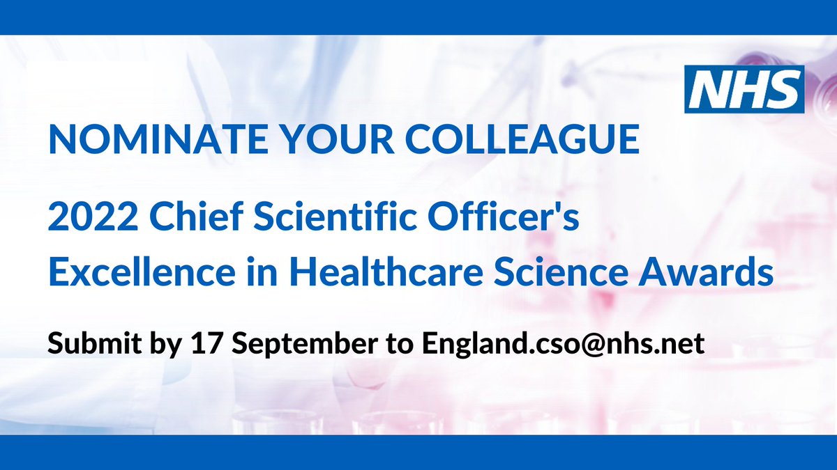 NHS Healthcare Science tweet media
