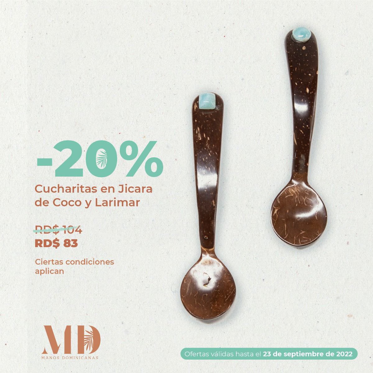 Manos_RD's tweet photo. Disfruta de estás SÚPER OFERTAS por cambio de temporada. Complementa la decoración de tu hogar con estos ✨hermosos✨ artículos hechos a mano por nuestras #ManosDominicanas. 

#HechoenRd #Supérate #MásQueUnaTarjeta https://t.co/oRW93f9j2o