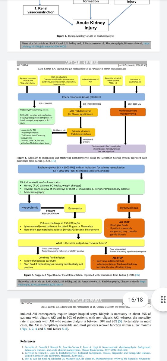 SOMELaguna's tweet photo. RABDOMIOLISIS‼️🏋️‍♂️💥

🔰Definición
🔰Etiologías más comunes
🔰Fisiopatologia
🔰Manifestaciones clínicas
🔰Diagnóstico
Lesión renal aguda (Fisiopatologia, prevención y tratamiento)
🔰Pronóstico

https://t.co/km7vz3YIVV

🔓📃https://t.co/pdXNGVQqPA https://t.co/cxF0cySNCu