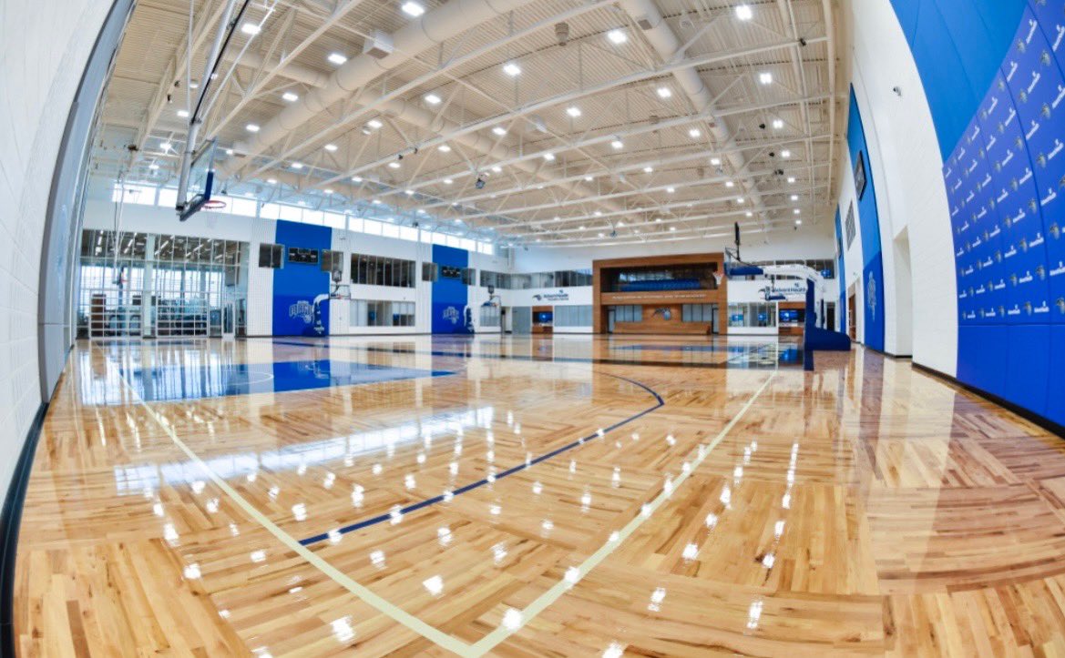 wojespn's tweet photo. The Orlando Magic entered the  NBA arms race of practice facilities with the unveiling of the state-of-the-art AdventHealth Training Center today. https://t.co/8bQqAzFGvR