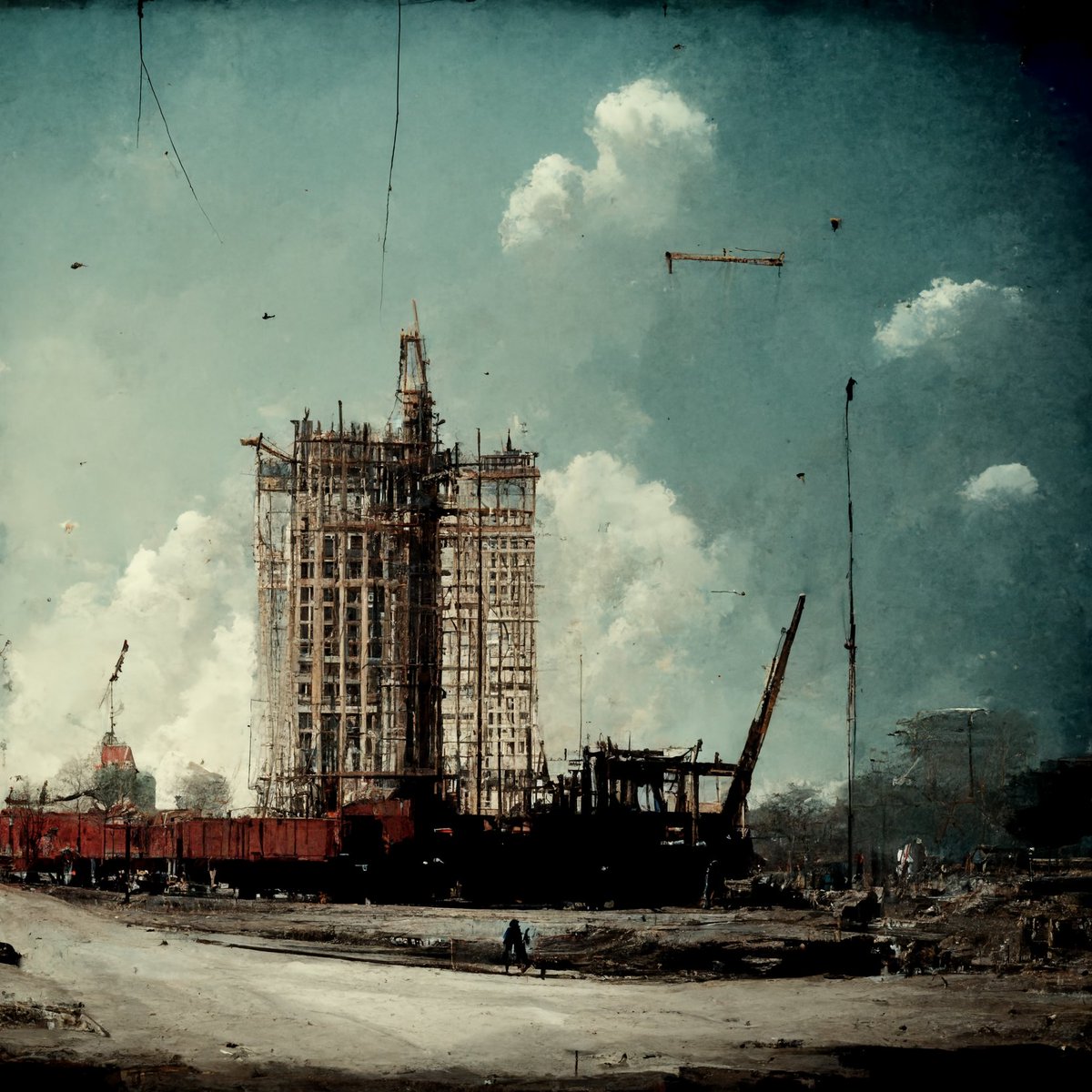 /imagine we are under construction and still moving

The Digital Dream, 2022 
#poësyden #midjourney #thedigitaldream #promptverse #promptverses #promptpoetry #promptpoems #promptisäkeet #promptirunot #promptirunous #aigeneratedart #sitespecificart #runopaikka #tarjahallberg