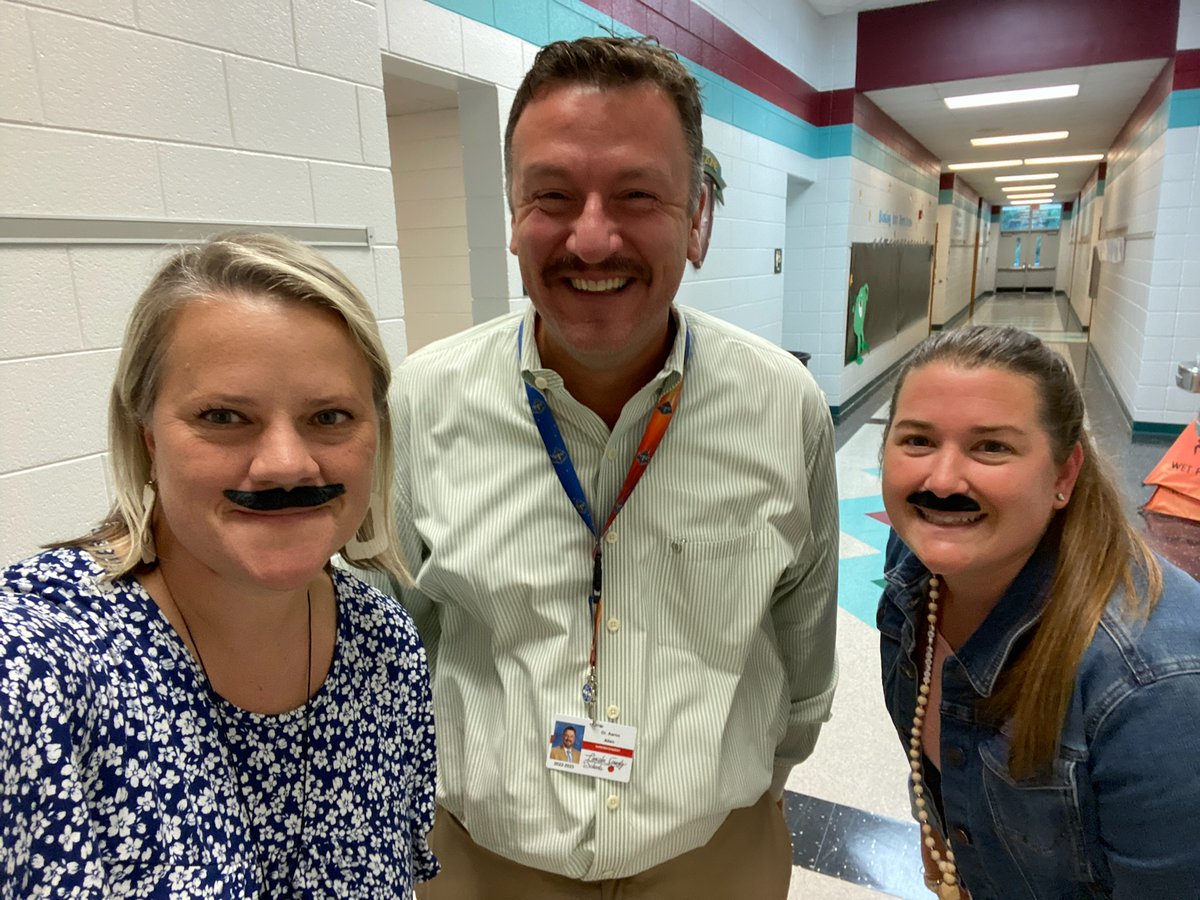 DrAaronAllen1's tweet photo. Talk about commitment! These ladies have really gone over &amp; above  to grow their 'stash...I haven't laughed this hard in a long time. Way to make my day Clancy and Burgin.  @NC_LCS and @stjames_elem  are lucky to have both of you leading our youngest learners.
#intentional https://t.co/Kb3UJxrD43