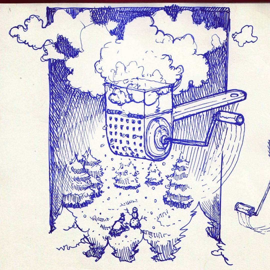 Gm!

Next work on the "Other Worlds" series will be something based on this drawing from my sketchbook.

<a href="/Cryptoarg_/">CryptoArg</a>  #tezosnft  #tezosart #NFTCommunity #illustration #nftart #NFTartists #NFTartist #wip #tezoscommunity