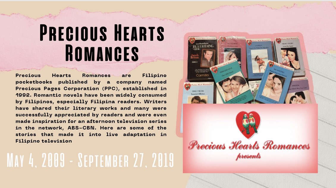 ComBook2U's tweet photo. Precious Stories for your Precious Hearts 

The stories of the Filipino published romantic pocketbooks brought to life by the biggest stars of film and media is now the best way to spend your afternoons!

#ComBook2U📖
#CA3283
#BroadcastHistory https://t.co/70osYP5qgU