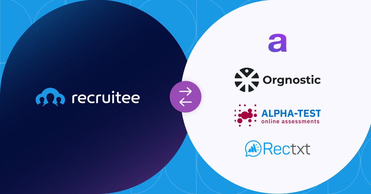 recruitee's tweet photo. It’s a bird, it’s a plane, it’s another round of new Recruitee integrations! 🦸
The newest tools being added to our superhero team of integrations are: @Apideck, @Orgnostic, ALPHA-TEST, and @myRectxt! Welcome aboard. 
👉https://t.co/kQADp9YmRr 
 #Hiring #Recruitment #HR #HRTech https://t.co/7dKFOJD68b