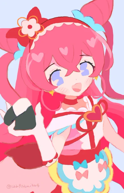 間に合いました!おめでとう!#和実ゆい生誕祭2022 #キュアプレシャス生誕祭2022 