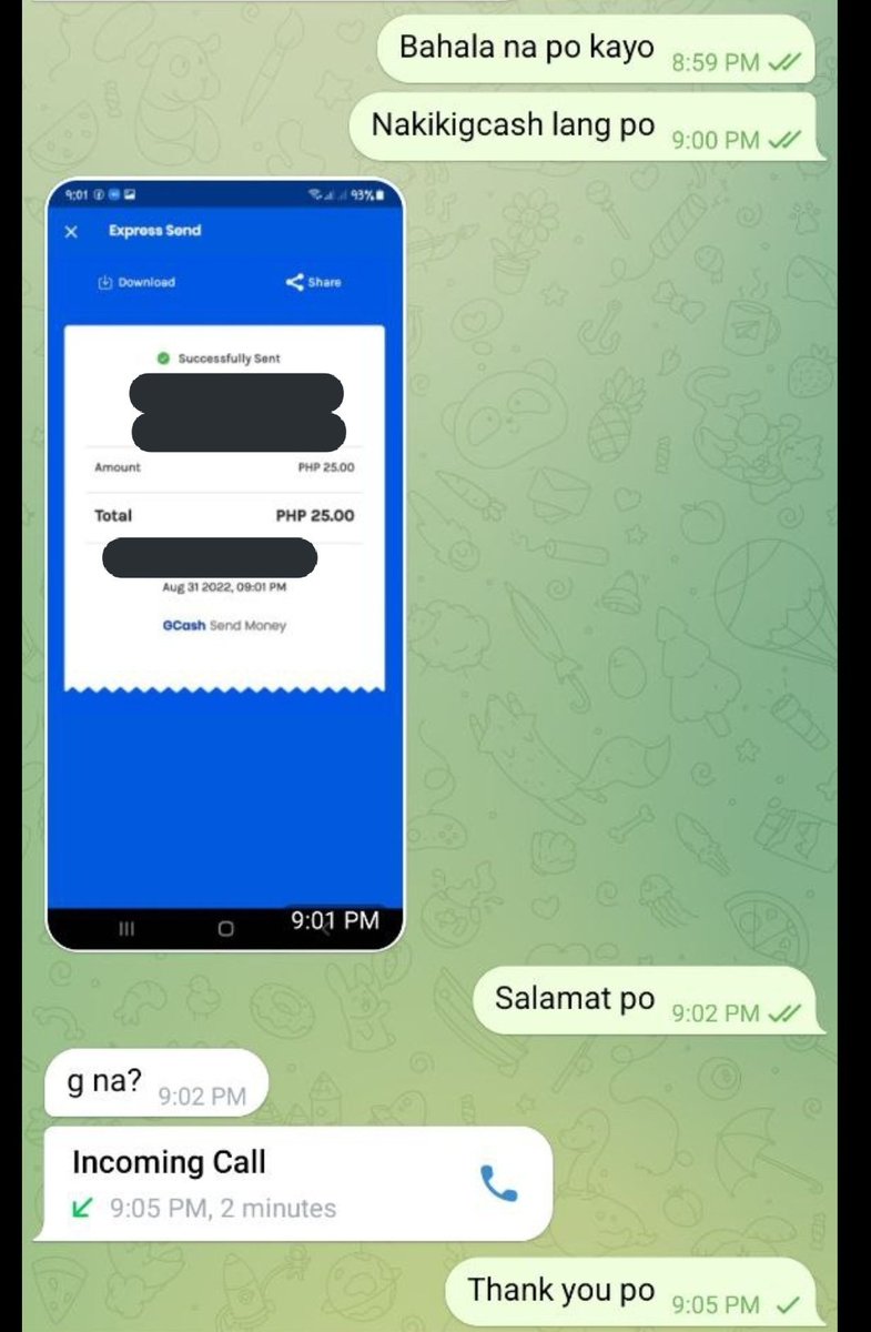 pleaseriS's tweet photo. Salamat po sa tip. BIG HELP PO!!! Sorry po voice call lang po talaga kaya ko. Iba po yung magbubukas tayo ng video para panoorin ko po kayo ng gawa nyo po. https://t.co/1TBPmPX9Je