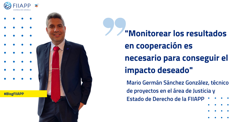 fiap_es's tweet photo. 🤔 ¿Por qué es importante monitorear los resultados de los proyectos de cooperación?

🌐 ¿Qué peso tienen los resultados en la #cooperación🇪🇺?

🗣️ Mario Germán Sánchez González, técnico de proyectos de la FIIAPP, lo cuenta en #BlogFIIAPP