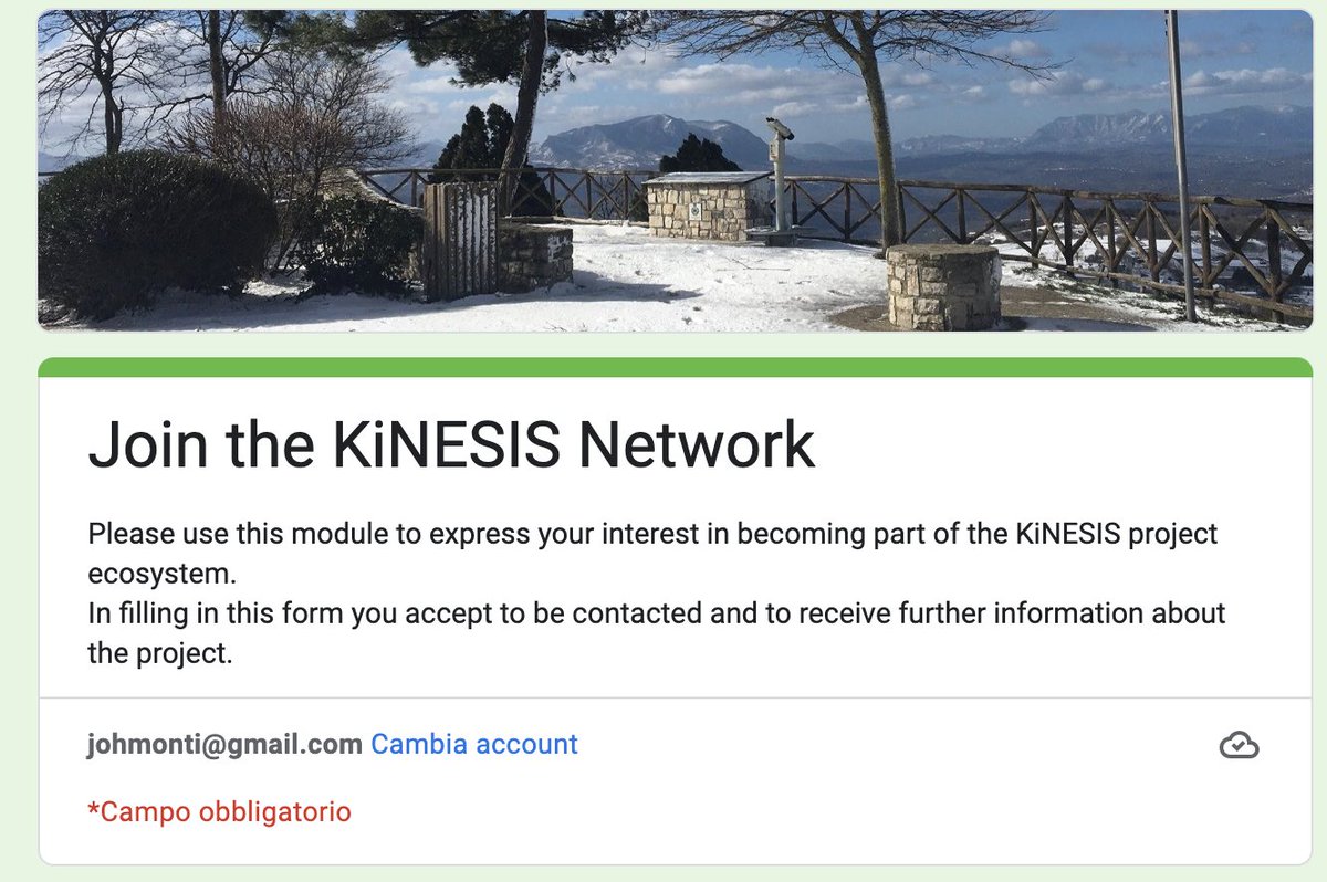 NetworkKinesis's tweet photo. 🔈 Do you want to be updated about the 📰 news, results and events of the KiNESIS Project? You can join our network by filling in 👇 https://t.co/chACJHPglU. https://t.co/Tz98uwm4pa