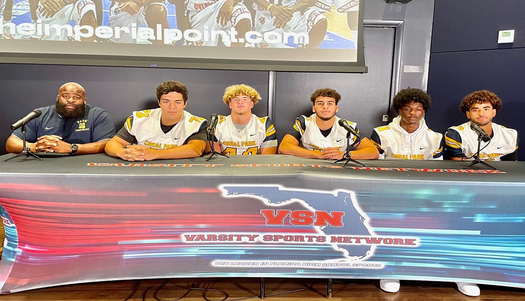 Blustein Recruiting (@larryblustein) on Twitter photo Miami Coral Park Is On The Rise With Quality Talent. larryblustein.com/news/coral-par… <a href="/VernonWilderIII/">Coach Wilder</a> <a href="/CoralParkRams/">Miami Coral Park Senior High School</a> <a href="/LeonardoLeon170/">leonardo leon</a> <a href="/nf8jorge/">JORGE AGUILA</a> @twenty2ray @William77450979 <a href="/tarrod_dickson/">Tarrod Dickson</a> @blvckk_mf <a href="/TahirMurphy1/">Tahir</a> <a href="/Glass10Kareem/">Kareem Glass</a> <a href="/Demetriushenry0/">Gamer🎮</a> <a href="/VSNflorida/">Varsity Sports Nation</a> <a href="/SFHSSports/">Florida Kids Football</a> Miami Coral Park Is On The Rise With Quality Talent. larryblustein.com/news/coral-par… <a href="/VernonWilderIII/">Coach Wilder</a> <a href="/CoralParkRams/">Miami Coral Park Senior High School</a> <a href="/LeonardoLeon170/">leonardo leon</a> <a href="/nf8jorge/">JORGE AGUILA</a> @twenty2ray @William77450979 <a href="/tarrod_dickson/">Tarrod Dickson</a> @blvckk_mf <a href="/TahirMurphy1/">Tahir</a> <a href="/Glass10Kareem/">Kareem Glass</a> <a href="/Demetriushenry0/">Gamer🎮</a> <a href="/VSNflorida/">Varsity Sports Nation</a> <a href="/SFHSSports/">Florida Kids Football</a>