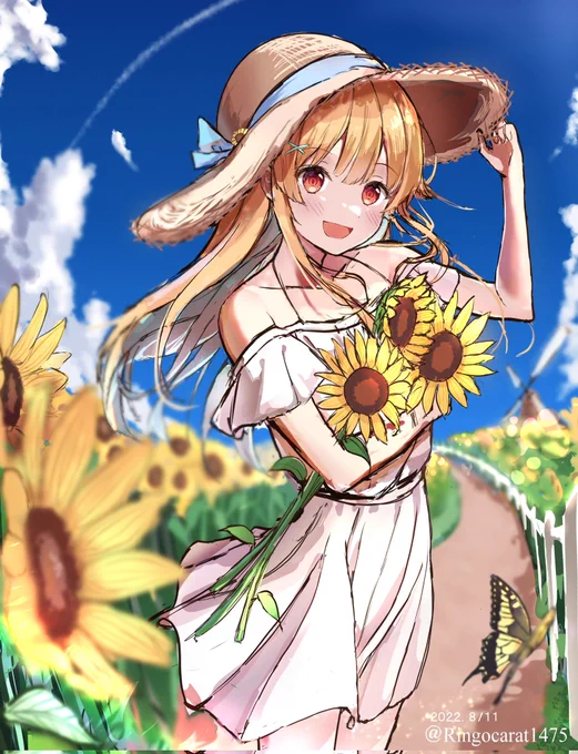 #今月描いた絵を晒そう 今月はこの2枚でした!! 