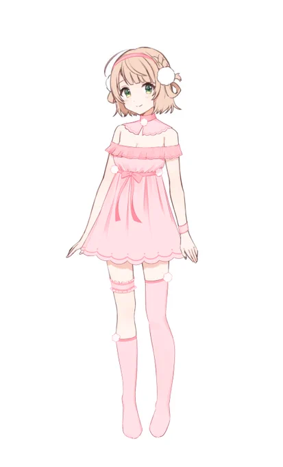ピンクましまし!#しぐれういサマー 