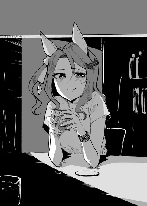 #ウマ娘 
しっぽり 