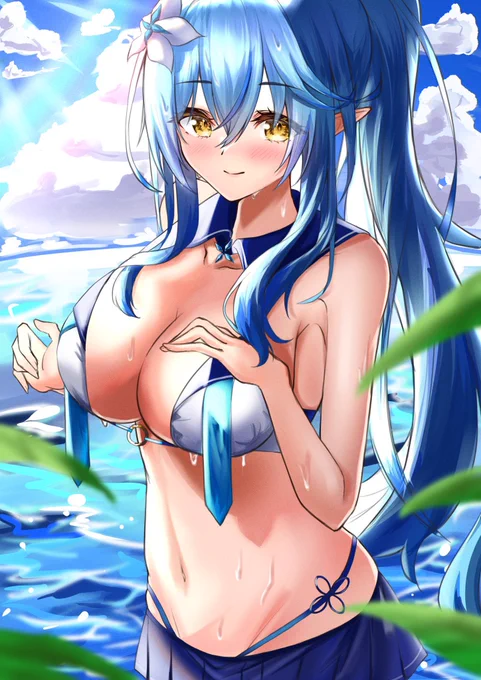 水着多すぎ #今月描いた絵を晒そう 