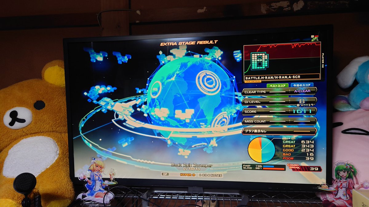 mnemoniq376's tweet photo. ｳﾋｮｰ
ﾀﾉﾁｲｲｲｲ

#IIDX #DBHR https://t.co/4swH5zMgxn