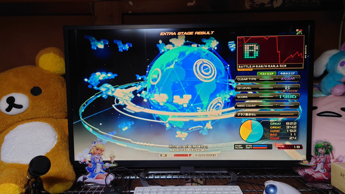mnemoniq376's tweet photo. ｳﾋｮｰ
ﾀﾉﾁｲｲｲｲ

#IIDX #DBHR https://t.co/4swH5zMgxn