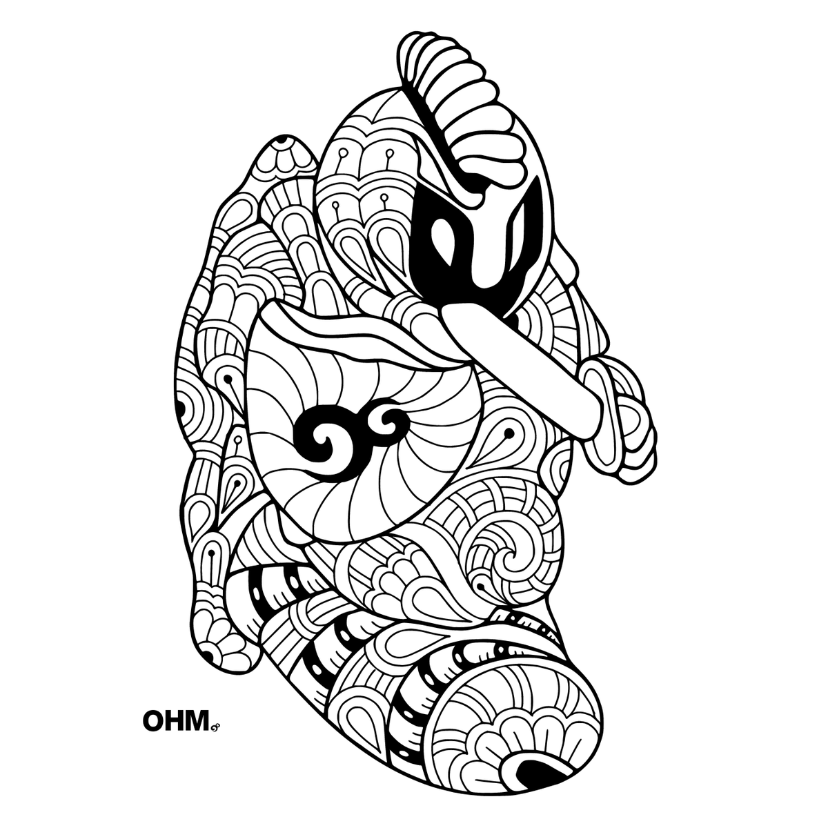 OhmBeads's tweet photo. Time for some coloring in! #momentofohm #ohmbigfatkillerbee #ohmqueenbee #adultcolouringbook https://t.co/Z7dHcaPdMI