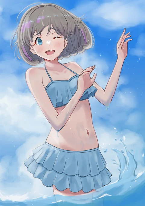 水着くぅくぅちゃん#Liella 