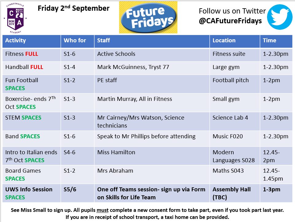 CAFutureFridays tweet picture