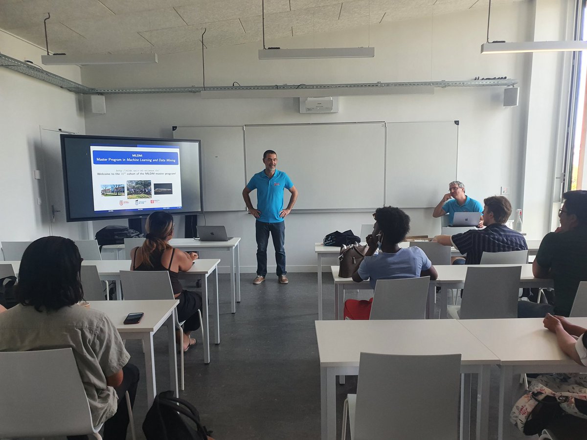 DegreeMldm's tweet image. We are delighted to introduce you MLDM students Intake 2022-2024 ! #MLDM #machinelearning #datamining @Univ_St_Etienne @ManutechSleight