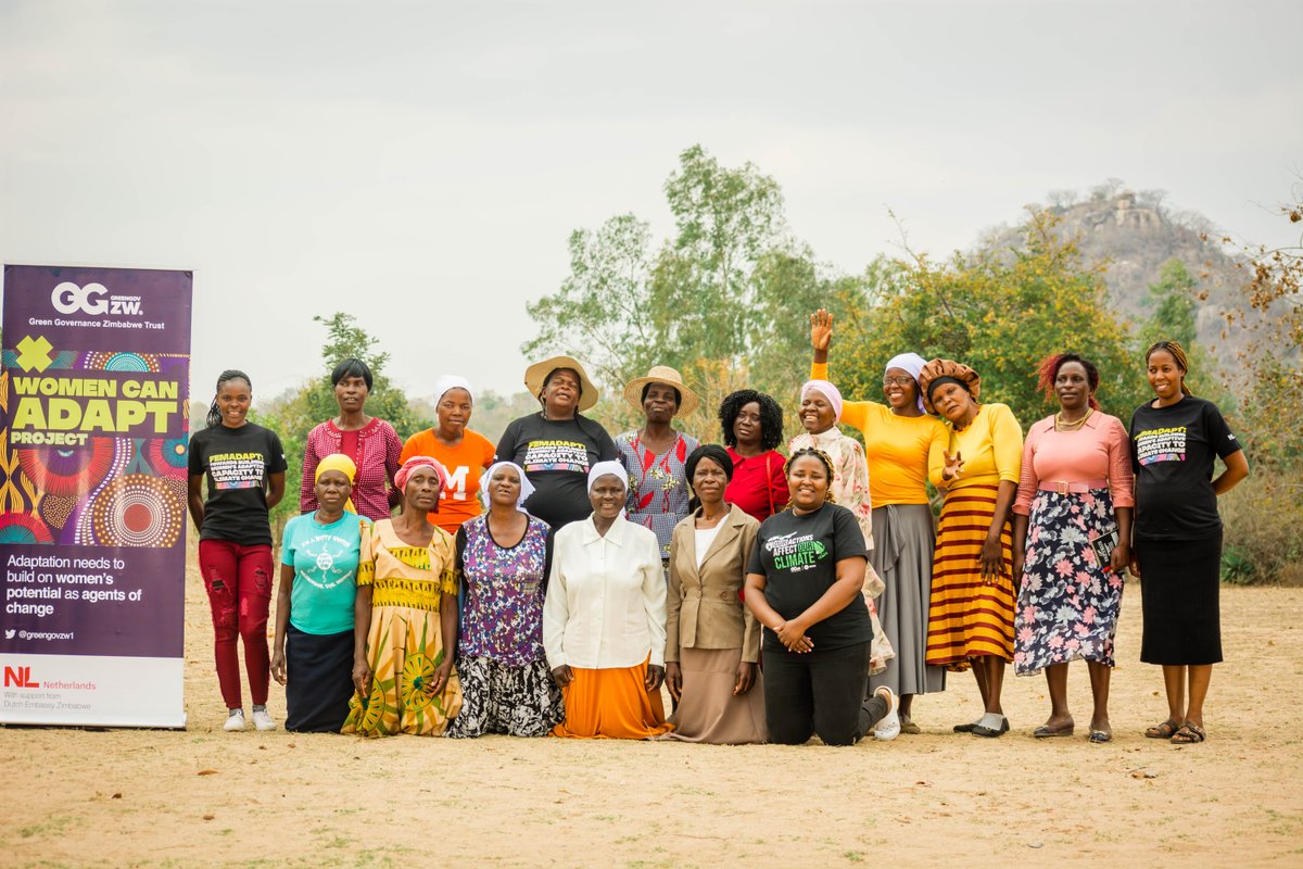 greengovzw1's tweet photo. Through our #FEMADAPT Project w improved women's adaptive capacity to climate change in Marange's ward 23 thru skills training, entrepreneurship, value addition and market linkages wth support from @NLinZimbabwe. @WEDO_worldwide @ActionAidZim @SwedeninZW @The_BigConvo @OxfaminSAF https://t.co/lZDdXhkPnT