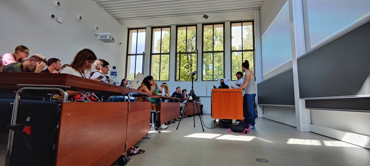 jtpio's tweet image. Very interesting discussions about @pyodide, Emscripten Forge and #JupyterLite at the maintainer track session about Python in the browser.

@EuroSciPy @RomanYurchak @ThorstenBeier @SylvainCorlay