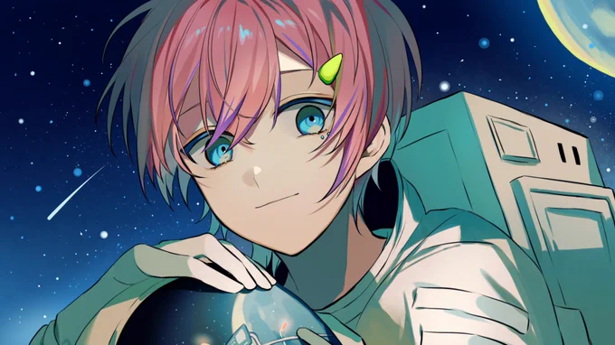 橘優さんの『プラネテス』歌ってみた動画のサムネイラスト担当させていただきました...!何卒よろしくお願い致します  
