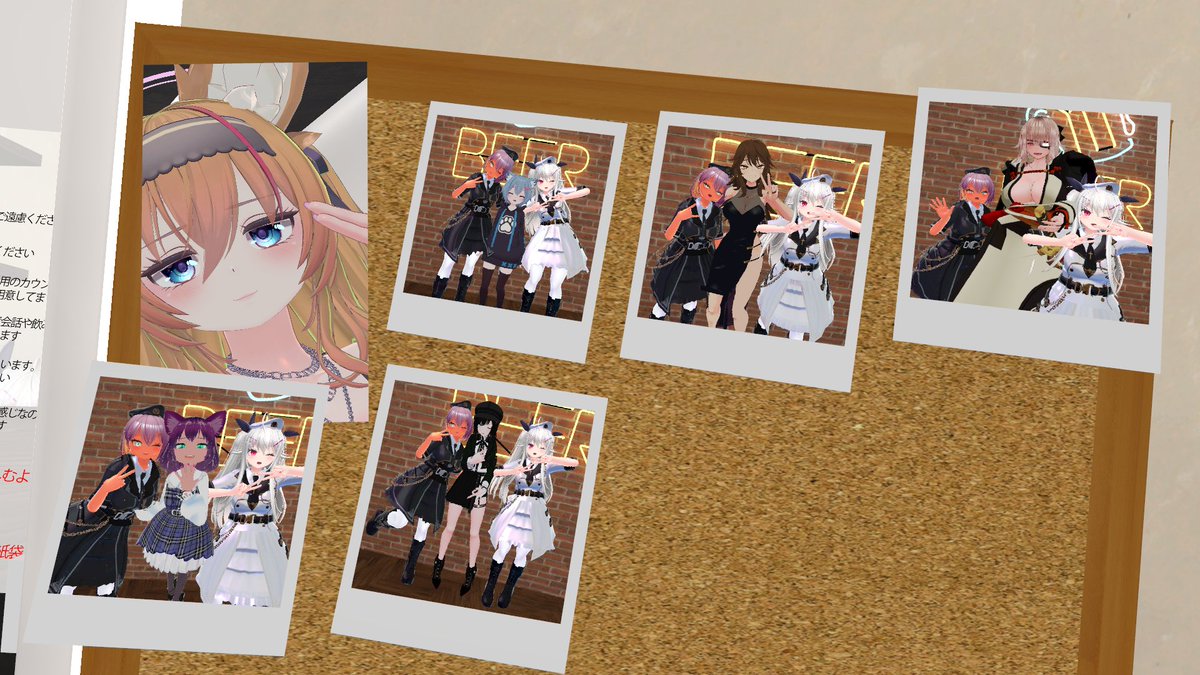 ZP42879171's tweet photo. #BackSlashSquared 八月の営業きてくださり、ありがとうございました~
チェキ導入してとれた写真は次の営業に飾らさせていただきます~(あまおとさん、バグって写真が消えたのでこれで代用させてい駄々きます...sorry)
んで、次の営業は『未定』とさせて頂きます。
次回の営業をお楽しみにです!! https://t.co/LHL7NQ18wZ