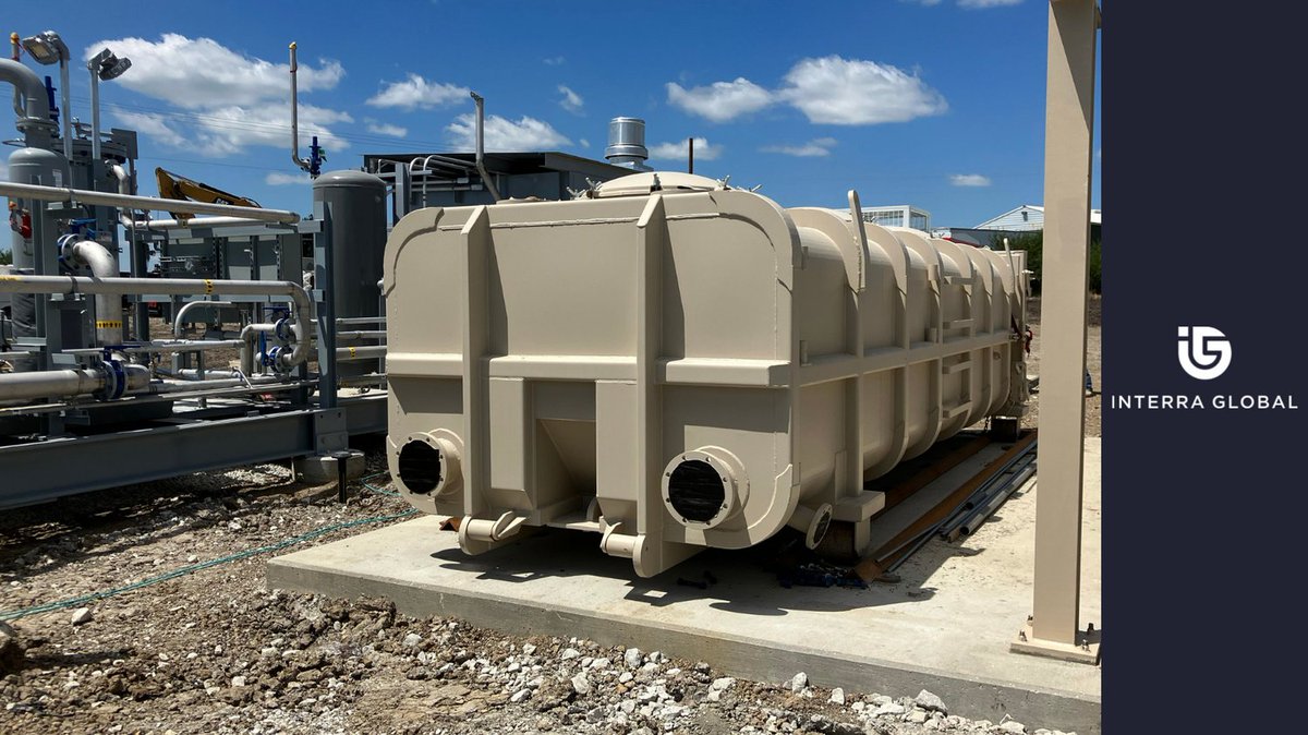Fresh VAVs at a new site. We love to see it! 
If you're in need of bulk media vessels, reach out to us at sales@interraglobal.com. #Biogas #RenewableNaturalGas