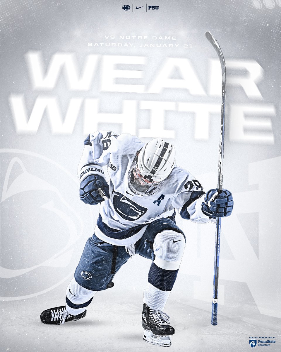 ‼️ ATTENTION FANS ‼️

📅 Saturday, January 21 vs. Notre Dame ☘️

What to expect:

🔘 An Avalanche of Sound 🏔️🔊
🔘 Whiteout Conditions ❄️
🔘 Loud Noises 🚨
🔘 No Luck for the Irish 🍀

#WeAre #HockeyValley