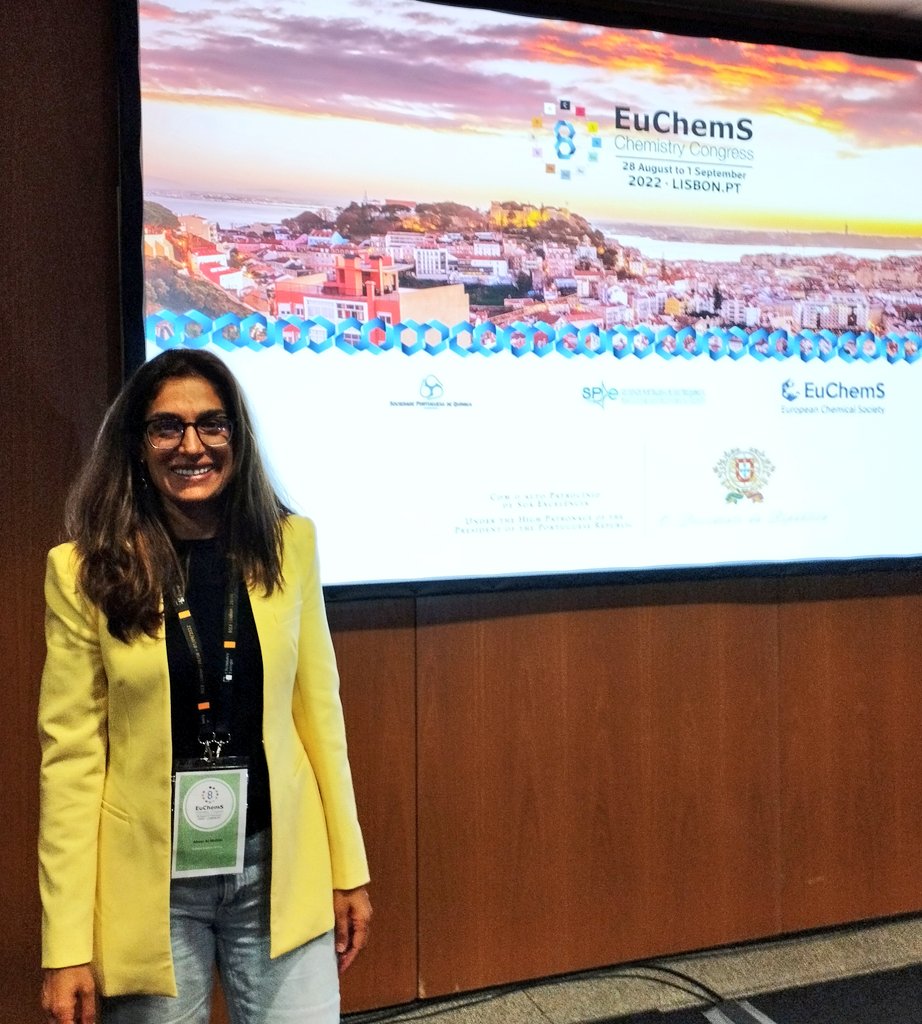 Moisés Luzia Pinto (@moiseslpinto) on Twitter photo Very nice presentation from <a href="/Abeer_Mohtar/">Abeer Mohtar</a> about our work about acetic acid adsorption, part of the <a href="/nemosineproject/">NEMOSINE Project</a>, at <a href="/EuChemS_Congres/">10th EuChemS Chemistry Congress</a>. This is a collaboration with <a href="/MOF_IMAP/">MOF@IMAP</a>, <a href="/gmaurin1/">Guillaume Maurin</a>.
<a href="/CERENA_research/">CERENA</a> #ECC8 Very nice presentation from <a href="/Abeer_Mohtar/">Abeer Mohtar</a> about our work about acetic acid adsorption, part of the <a href="/nemosineproject/">NEMOSINE Project</a>, at <a href="/EuChemS_Congres/">10th EuChemS Chemistry Congress</a>. This is a collaboration with <a href="/MOF_IMAP/">MOF@IMAP</a>, <a href="/gmaurin1/">Guillaume Maurin</a>.
<a href="/CERENA_research/">CERENA</a> #ECC8