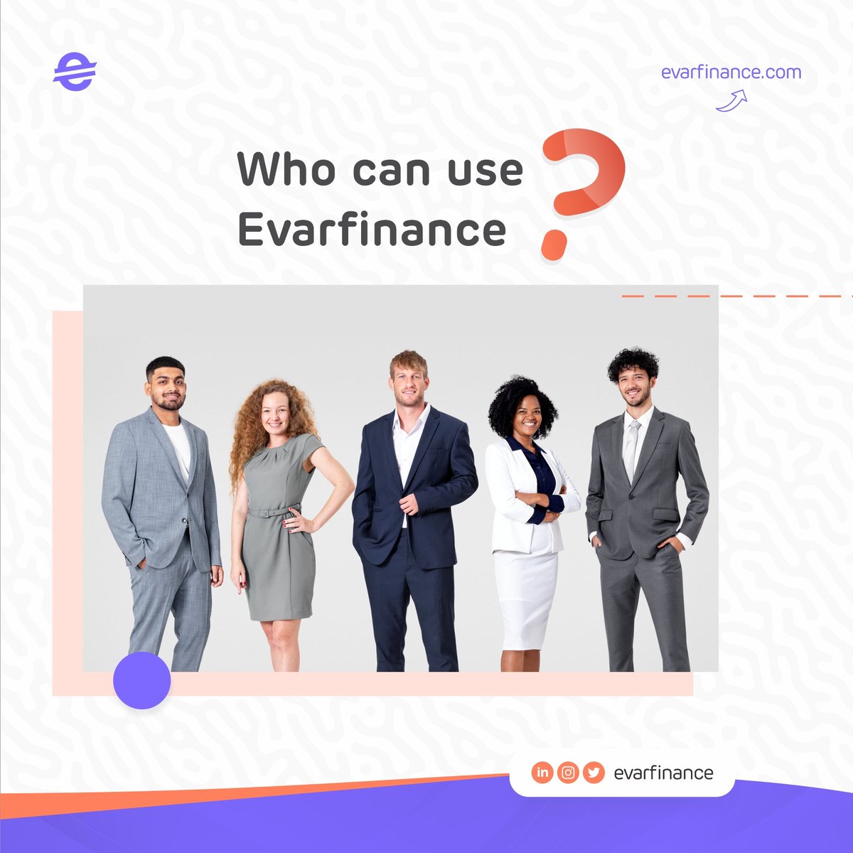 evarfinance's tweet photo. Today, we'll be educating you on who exactly Evarfinance was created for. 

Follow the conversation in the thread🙂 https://t.co/4Dm9x5f0Pr
