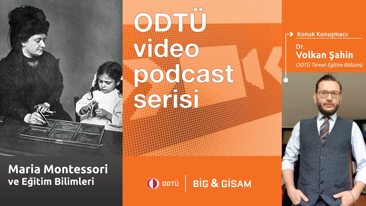 METU_ODTU's tweet photo. Doğum günün kutlu olsun Maria Montessori!🧁Temel Eğitim Bölümü öğretim üyemiz Dr. Volkan Şahin bizim için Montessori'yi anlattı👉https://t.co/jF9mFQgG8I
 
#ODTÜ #METU #ortadoğutekniküniversitesi #middleeasttechnicaluniversity #mariamontessori #eğitimbilimleri #educationalsciences https://t.co/D1LyjO2iv4