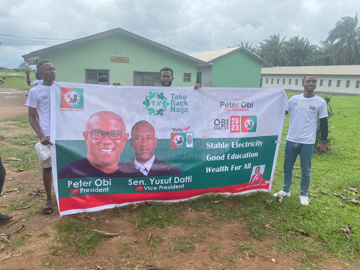 olu_goddey's tweet photo. We were getting set to have okitipupa fitness walk after gotten approval from cp of ondo state and this morning we received call for the suspension of the event based on security reasons, but we all know what is playing out.
#Obidients @Jack_ng01 @Samuel_facto @firstladyship https://t.co/AdfA5dCIkO